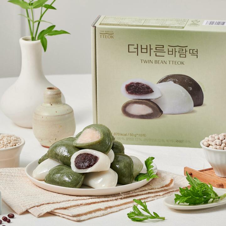 더바른 반반 바람떡 1box 개별포장 국내산