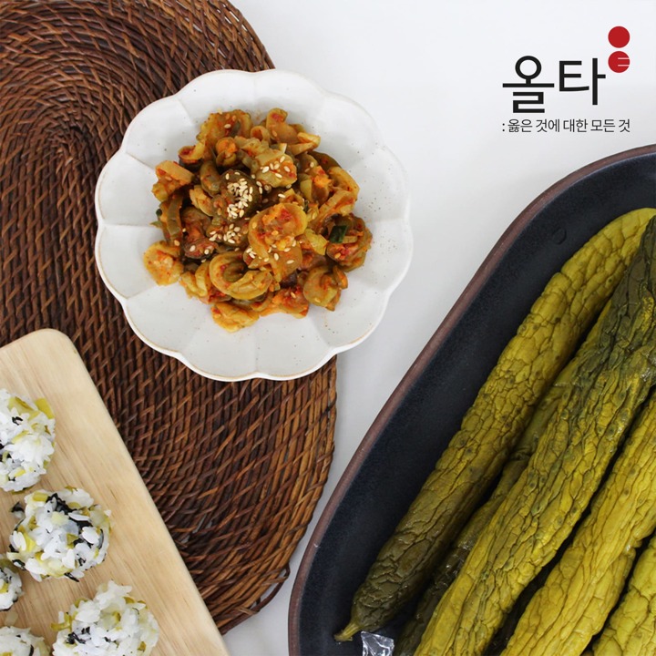 국내산 오이로 만든 꼬들 통 오이지 3봉(15개)