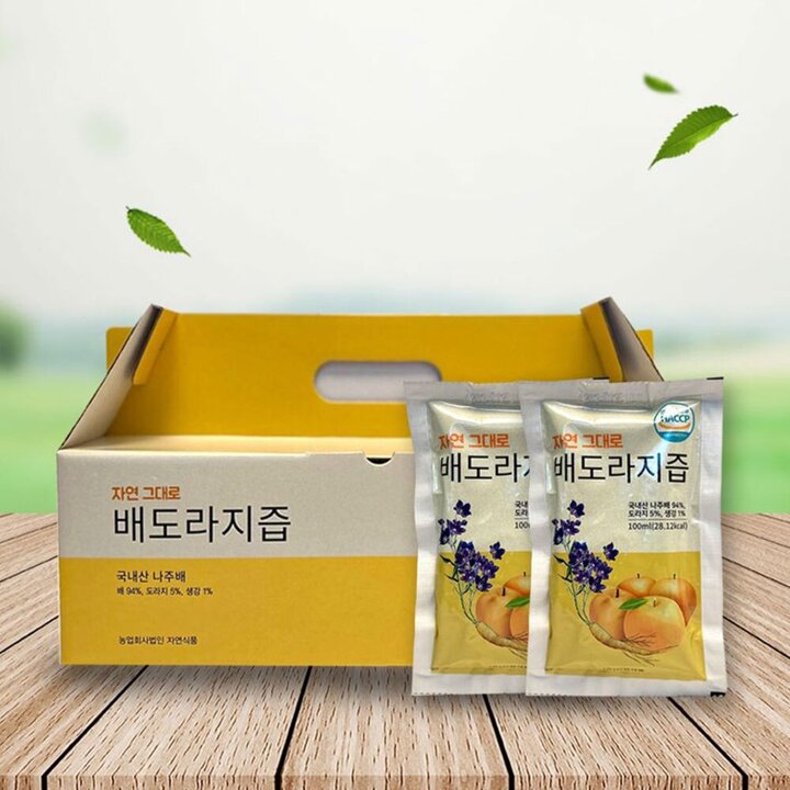 무안 배도라지즙 100ml x 90팩