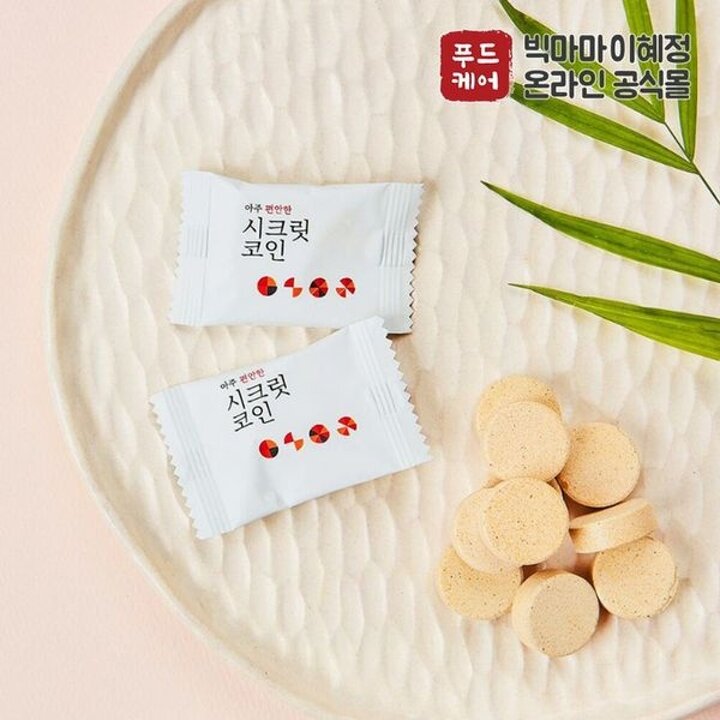 빅마마이혜정 시크릿코인 편안한맛 80g 6팩[34078435]