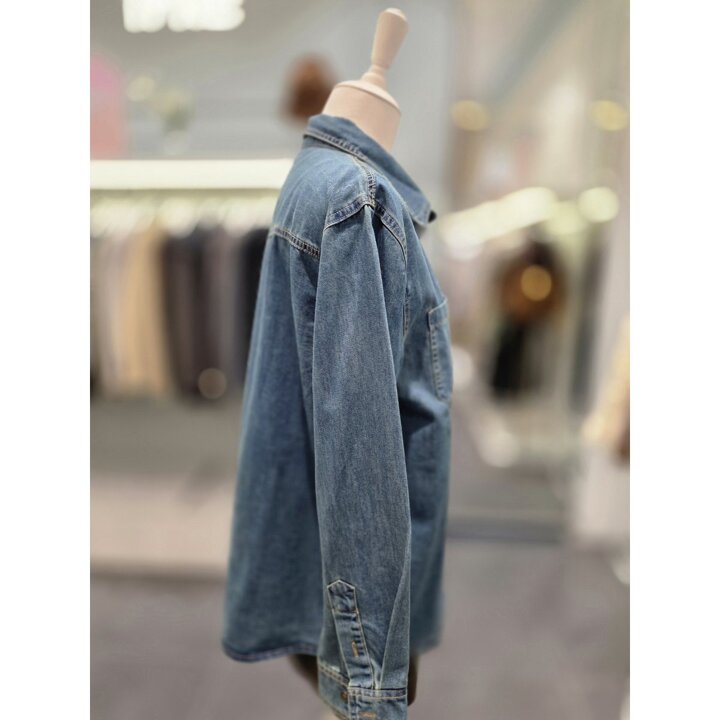 (신세계마산점)(IQ3WBL29)데일리루즈핏데님님셔츠
