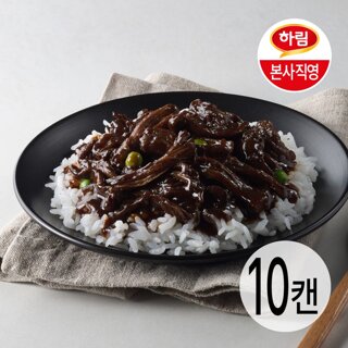 하림 소스닭가슴살짜장(캔) 135g 10캔