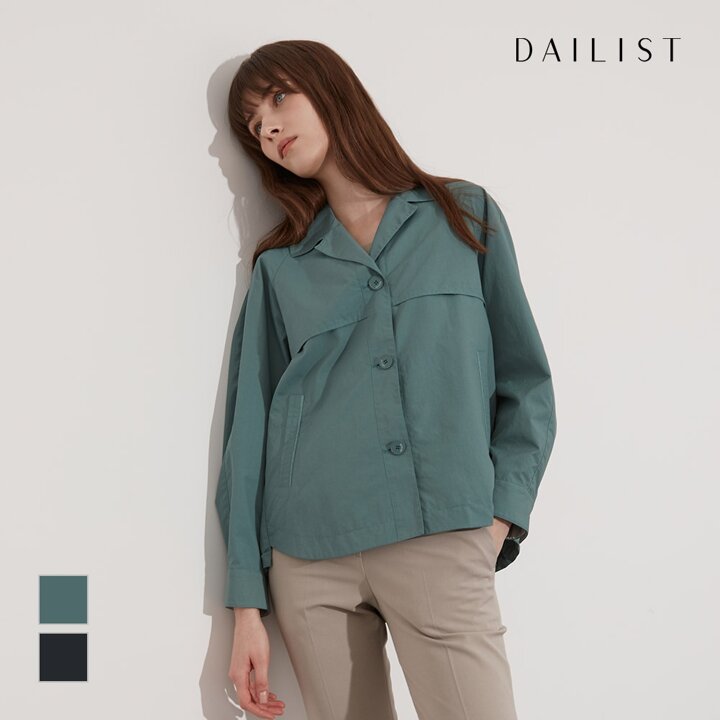 [데일리스트] 숏기장 트렌치_MDEEB3S2111