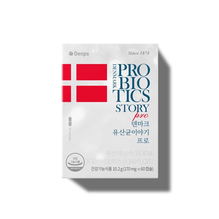 덴마크 유산균이야기 프로 60캡슐, 1박스/2개월분