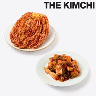 [홍진경 더김치] 포기김치 5kg + 잘라담근 총각김치 2kg