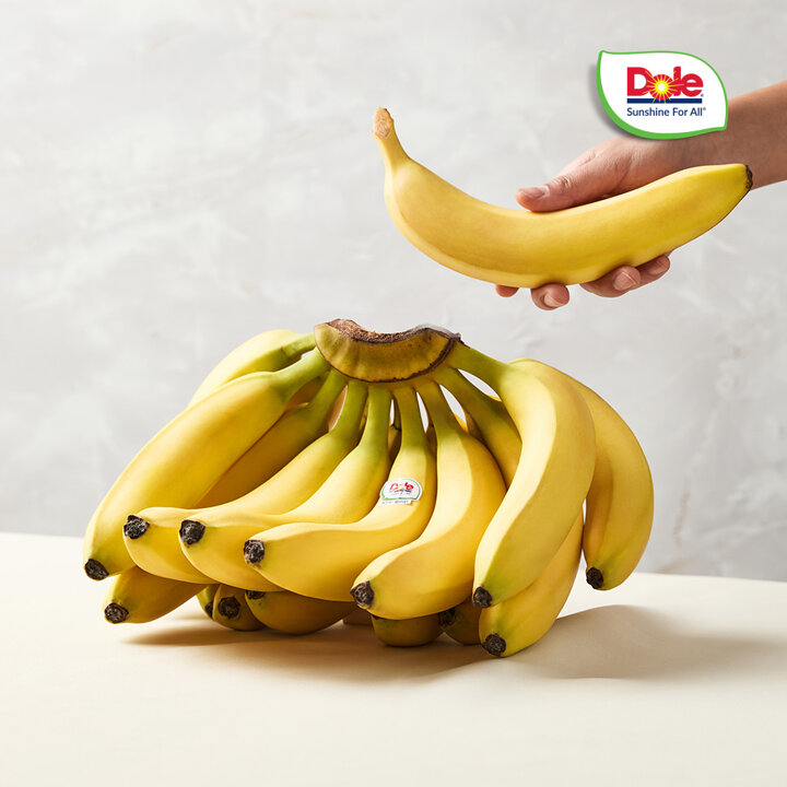  [DOLE 본사직영] Dole 바나나 4송이(개당600g내외)[원산지:필리핀]