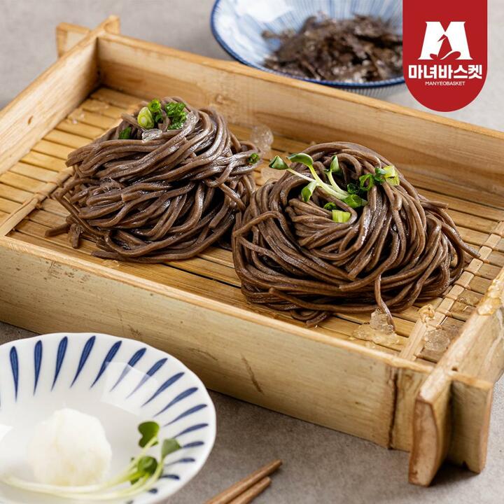 [마녀바스켓] 메밀소바 5인분 (메밀면150g*5+소스25g*5)