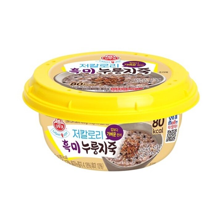 (신세계의정부점)LIGHTJOY저칼로리흑미누룽지죽215G