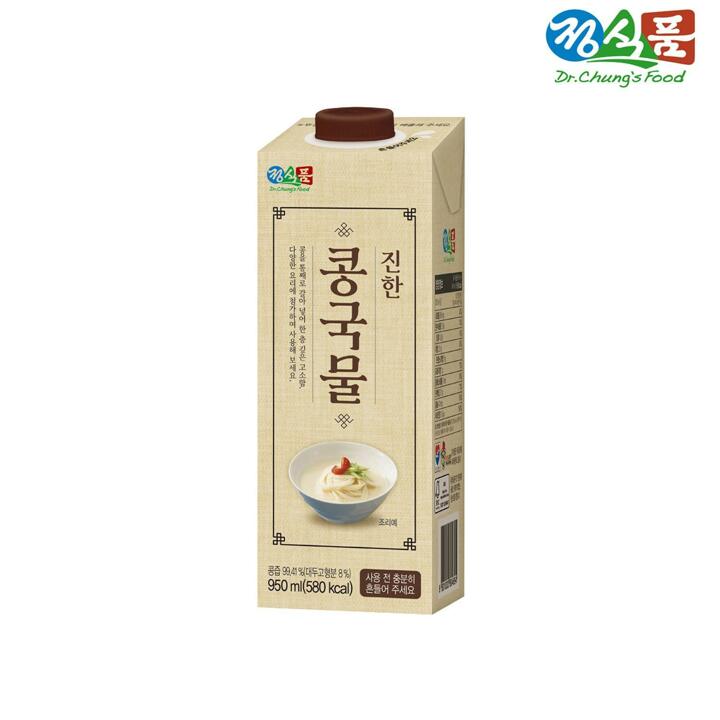 [정식품] 간단요리사 진한 콩국물 950mlx6팩