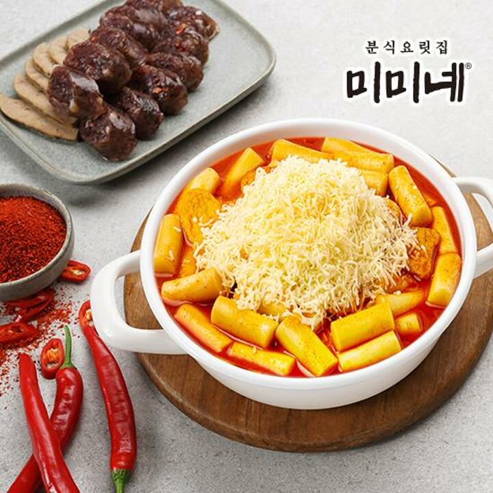 [I]미미네 눈꽃치즈 국물떡볶이 620g 6봉