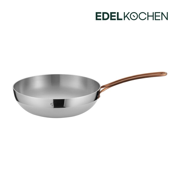 [에델코첸]통5중 펌킨 웍팬 26cm