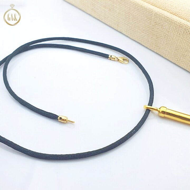 [가앤] 24k순금 호루라기 휘슬 호신 목걸이 메달 펜던트 3.75g