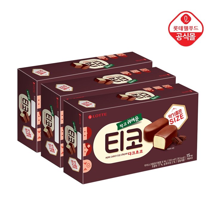 티코 다크초코 510ml x 3개