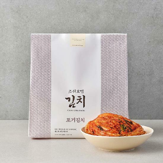 (주)조선호텔앤리조트 김치 [쓱데이]방송에서만 1kg 더 조선호텔 포기김치 9+1kg(총 10kg)