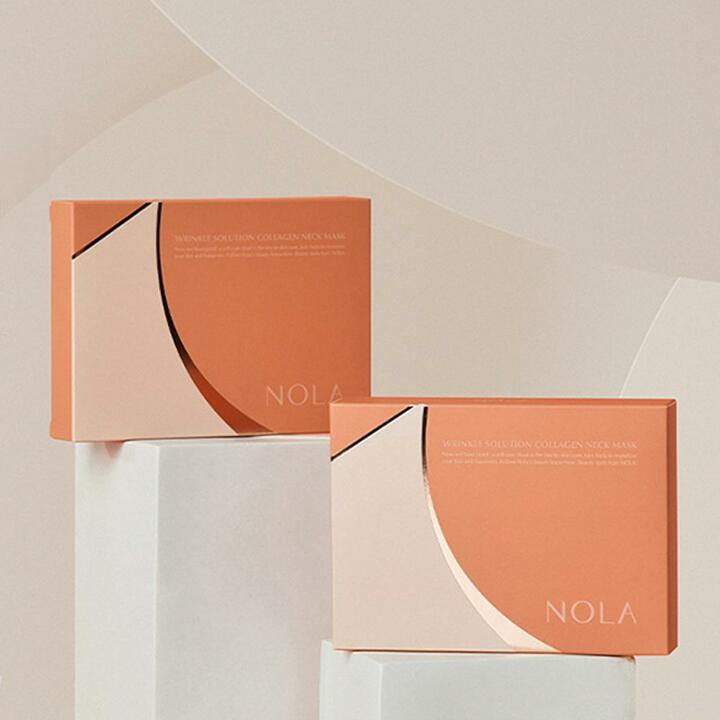 노라(NOLA) 링클 솔루션 콜라겐 넥 마스크(14gx7매입)