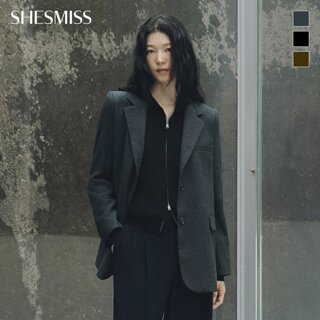 울 혼방 싱글 투 버튼 자켓_SWSJKP41010