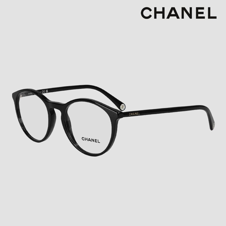샤넬 판토스 프레임 안경 CH3413 A75231 C501 블랙