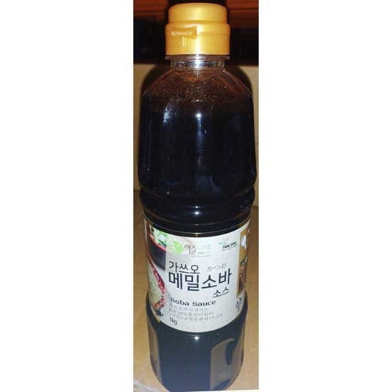 (주)셀러허브 메밀소바소스(가쓰오 이슬나라 마덴 1K)X4 국수소스