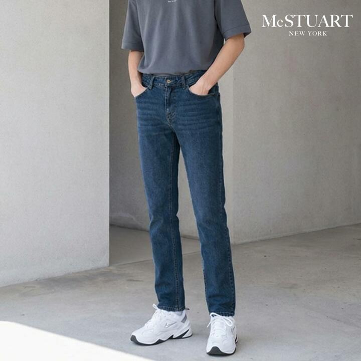 맥스튜어트 남성 뉴요커 릴렉스 데님 3종 중 선택