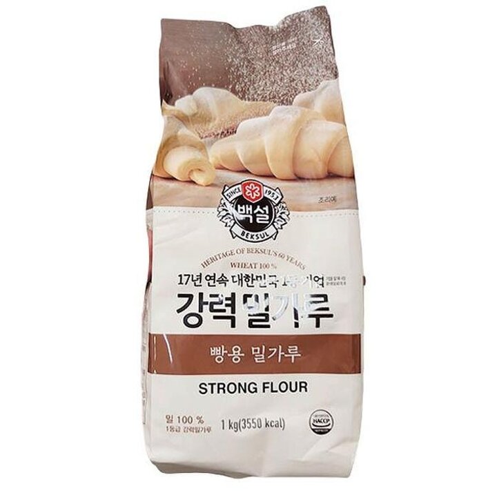 [백설]강력밀가루(빵용)1kgx2개e45358