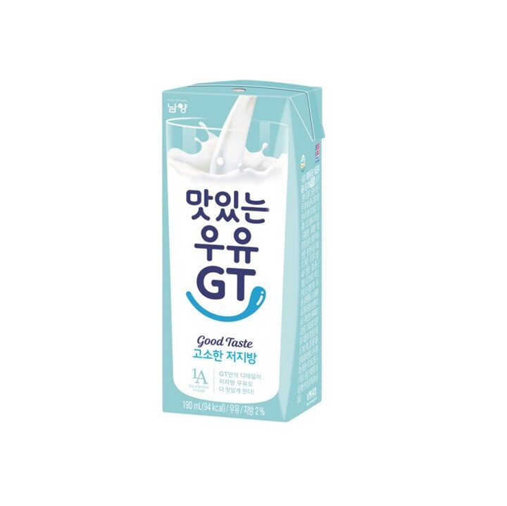 맛있는우유GT 고소한저지방 190ml x 24개
