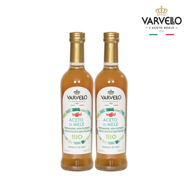 발베로 유기농 애사비 500ml 2개 유기농사과식초 초모 사과초모 애플사이다비니거