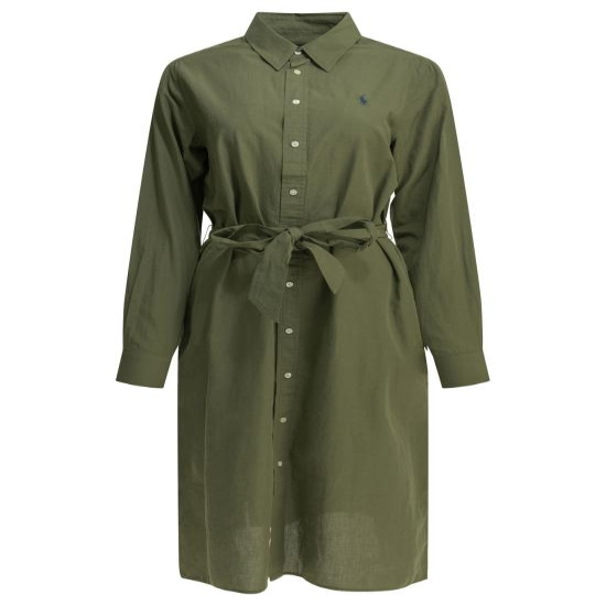 [해외배송] 26SS 폴로 랄프로렌 원피스 211A96346001SUPPLY OLIVE Green