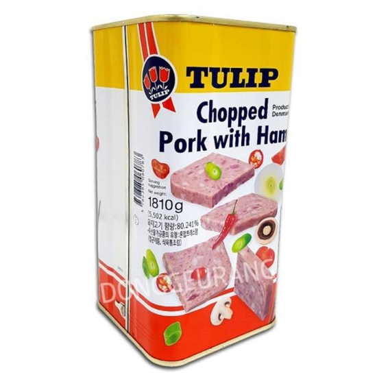 (주)셀러허브 1.81kg 튜울립햄(촙트햄) 부대햄 부대찌개햄