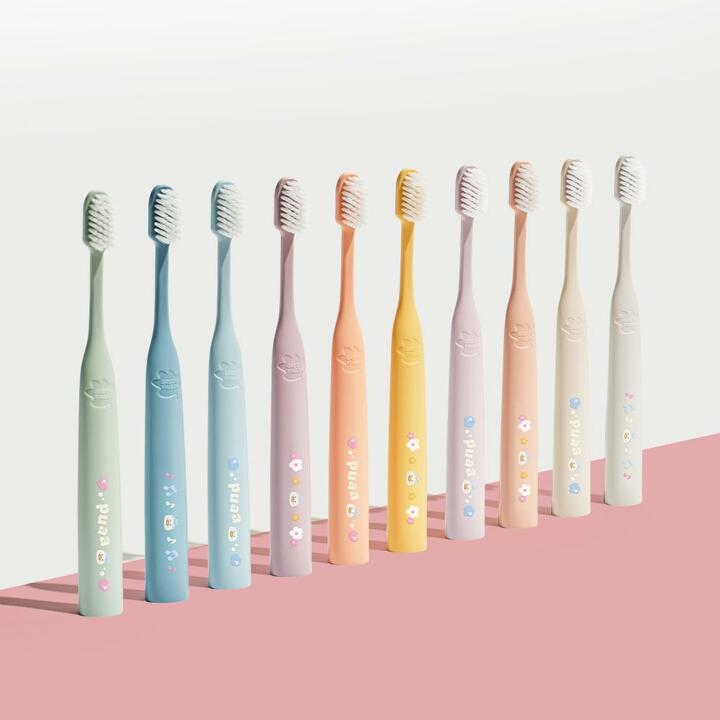그린핑거 마이키즈 칫솔 2단계(3~5세)X10개입(파우치팩)X2개