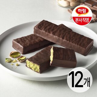 하림 오늘단백 밀크초코 피스타치오바 48g 12개