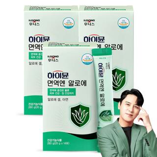 일동후디스 하이뮨 면역엔 알로에 20g 14포 3박스 총 42포