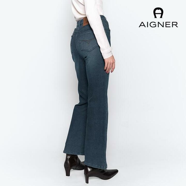 아이그너 기모 부츠컷 데님 팬츠