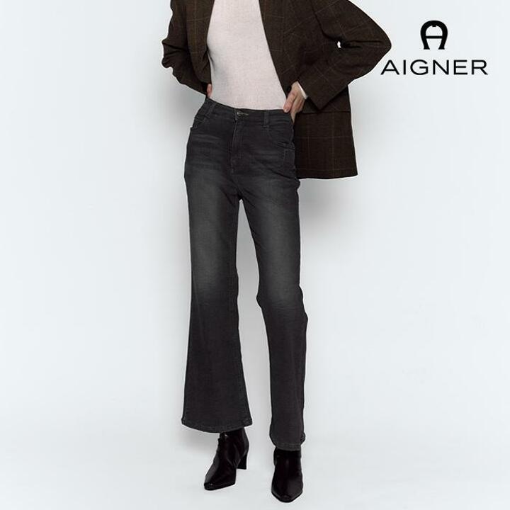 아이그너 기모 부츠컷 데님 팬츠