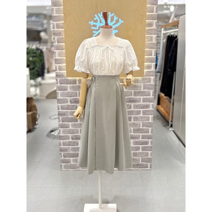 (광주신세계)사이드 스트랩 스커트 (LC31F6SK525X)