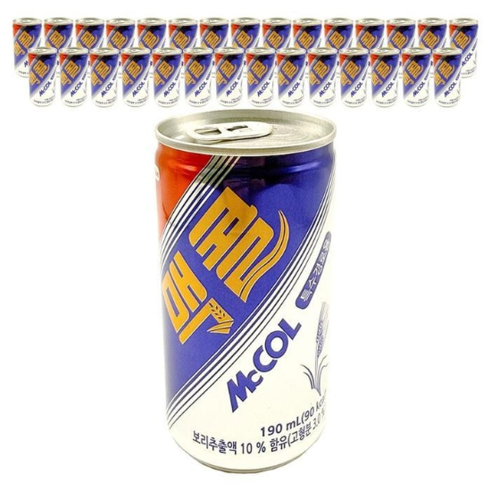 (주)셀러허브 52769373-일화 맥콜 190ml 미으 30캔 사이다 환타 탄산 콜라