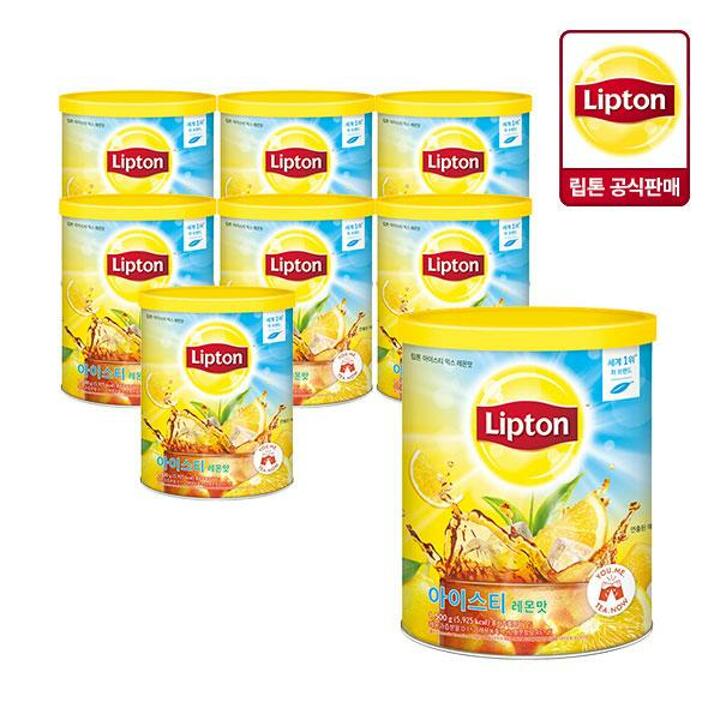 립톤 아이스티 레몬맛 1.5kg x 8개