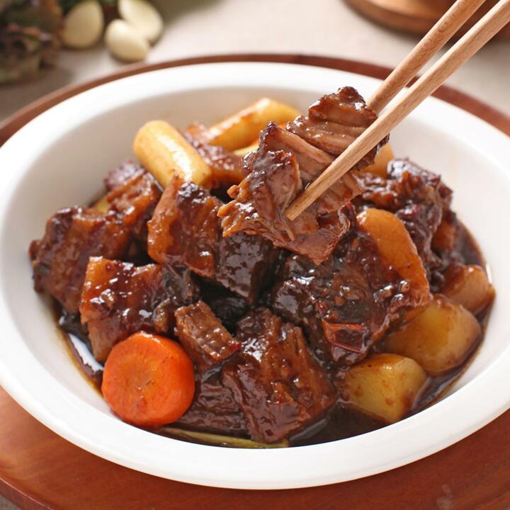 I[무보까]한돈 순살 돼지갈비찜 500g x 4팩