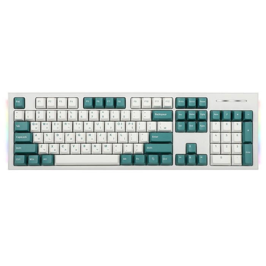 52313985-COX 키보드 유선 저소음백축 기계식 게이밍 CK01 PBT SL (민트 화이트)