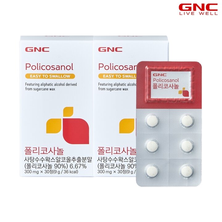 [GNC] 폴리코사놀 (30정) 30일분 x 2개