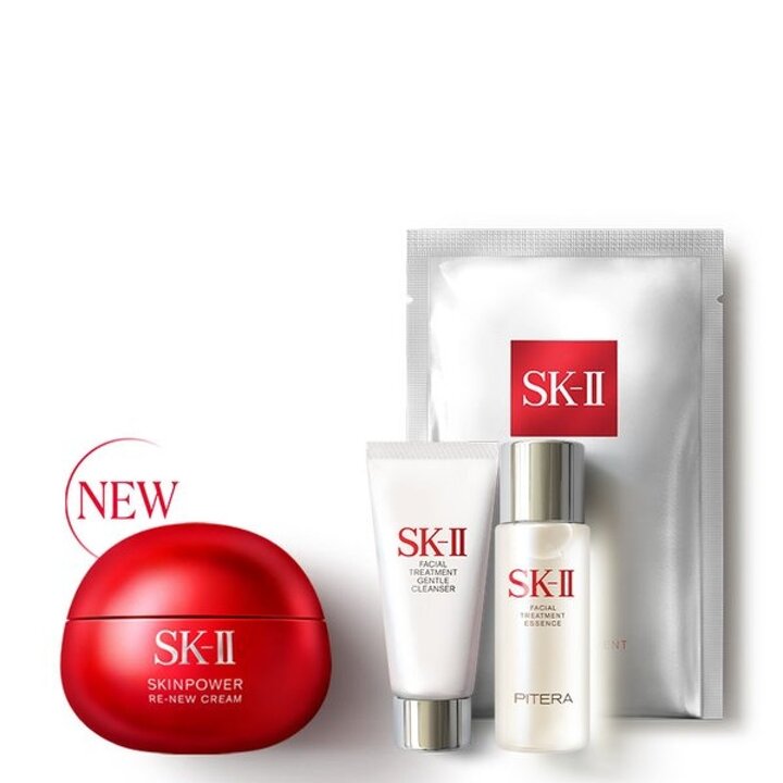 (신세계강남점)[6A] SK-II NEW스킨파워 리뉴 크림 50g 세트