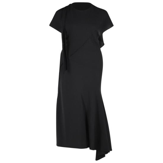 [해외배송] 26FW 디 아티코 미디 원피스 261WCW00305 VVV116AA100 Black