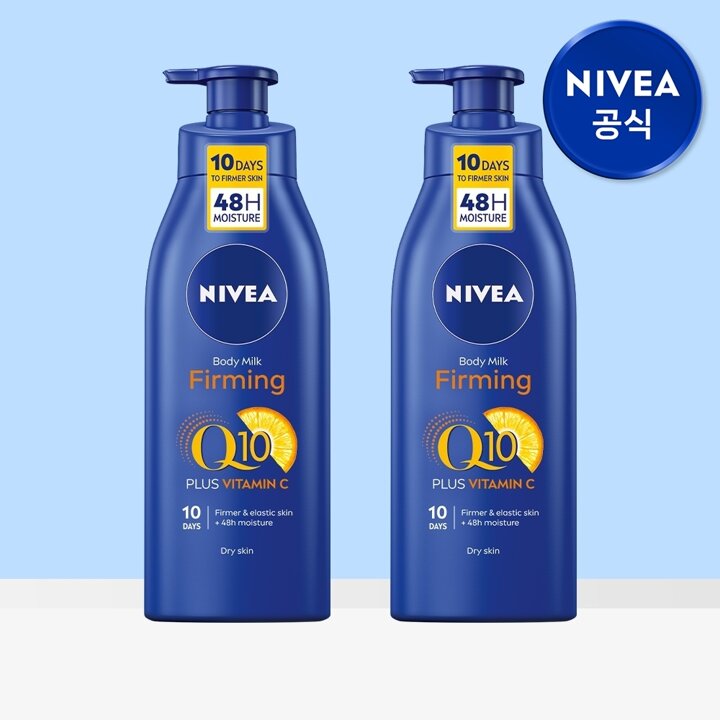 니베아 큐텐 리치 바디 로션 400ml 2개