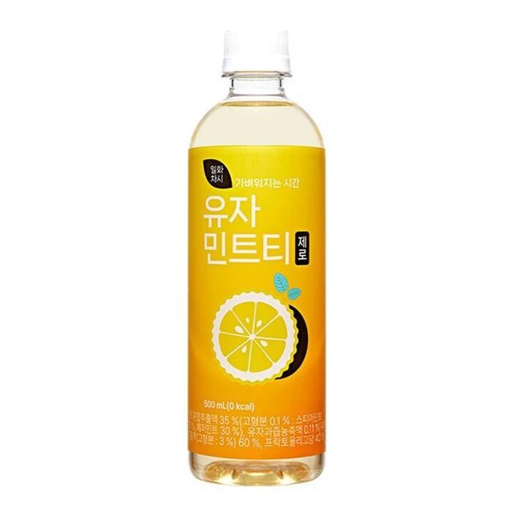 일화차시유자민트티제로500ml20개