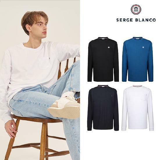 세르즈블랑코 긴팔티셔츠 4종 남성