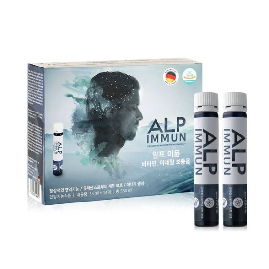 (신세계센텀점)알프이뮨 25ml x 14입 x 1개/ 독일 직수입 고농축 액상 종합비타민,아연, 엽산