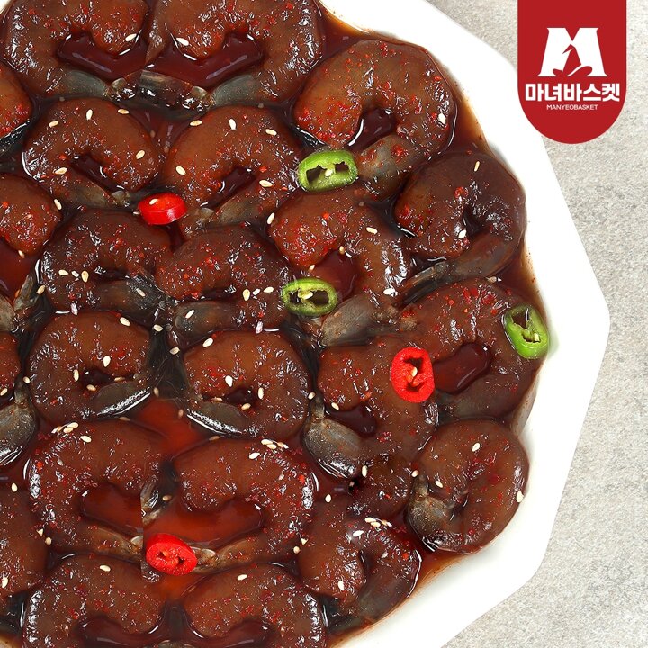 [마녀바스켓]밥도둑 30년 전통 매운새우장330g