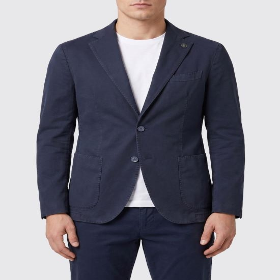 구하다 [해외배송] 26SS 비아지오 산타니엘로 자켓 DSE1025GL797MF 79B Blue