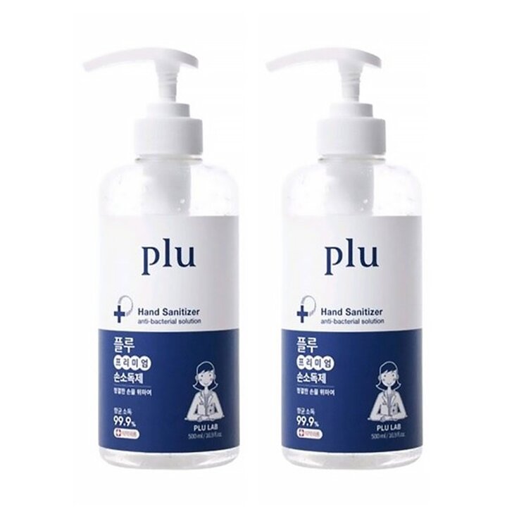 [1+1] 플루 프리미엄 손소독제 겔 500ml 1+1 구성