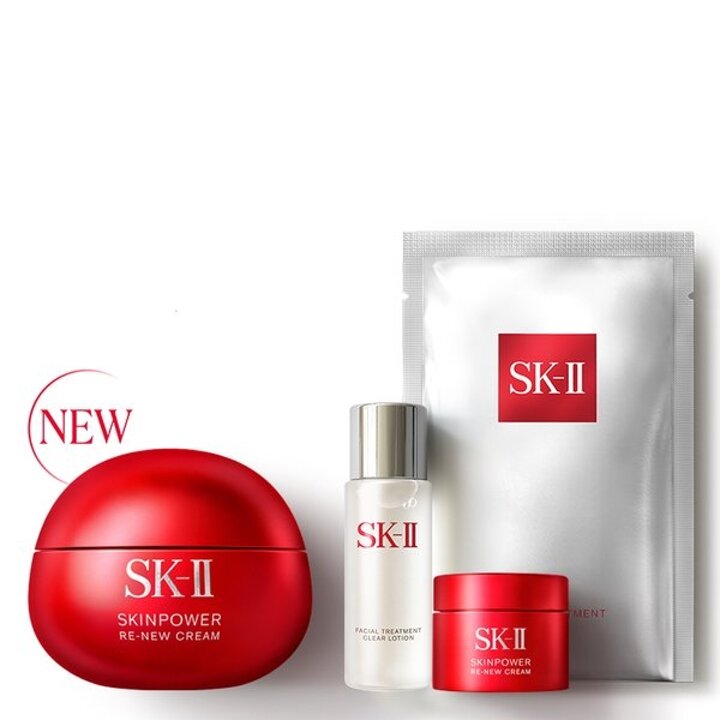 (신세계강남점)[6월] SK-II NEW 스킨파워 리뉴 크림 80g 세트