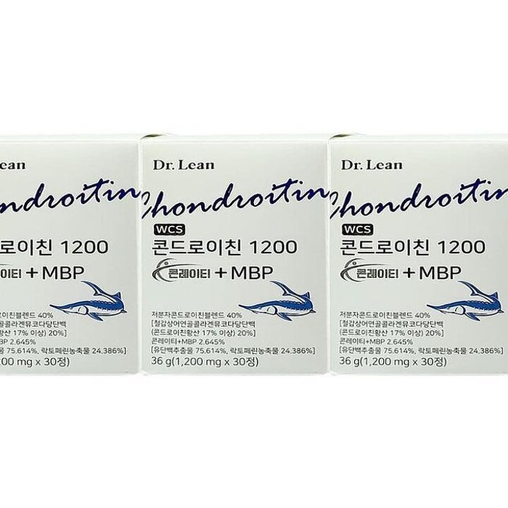 닥터린콘드로이친1200콘레이티MBP3박스상어연골x3SET(SH)